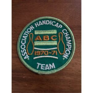 Vintage Bowling League ABC AHC Team (5047)